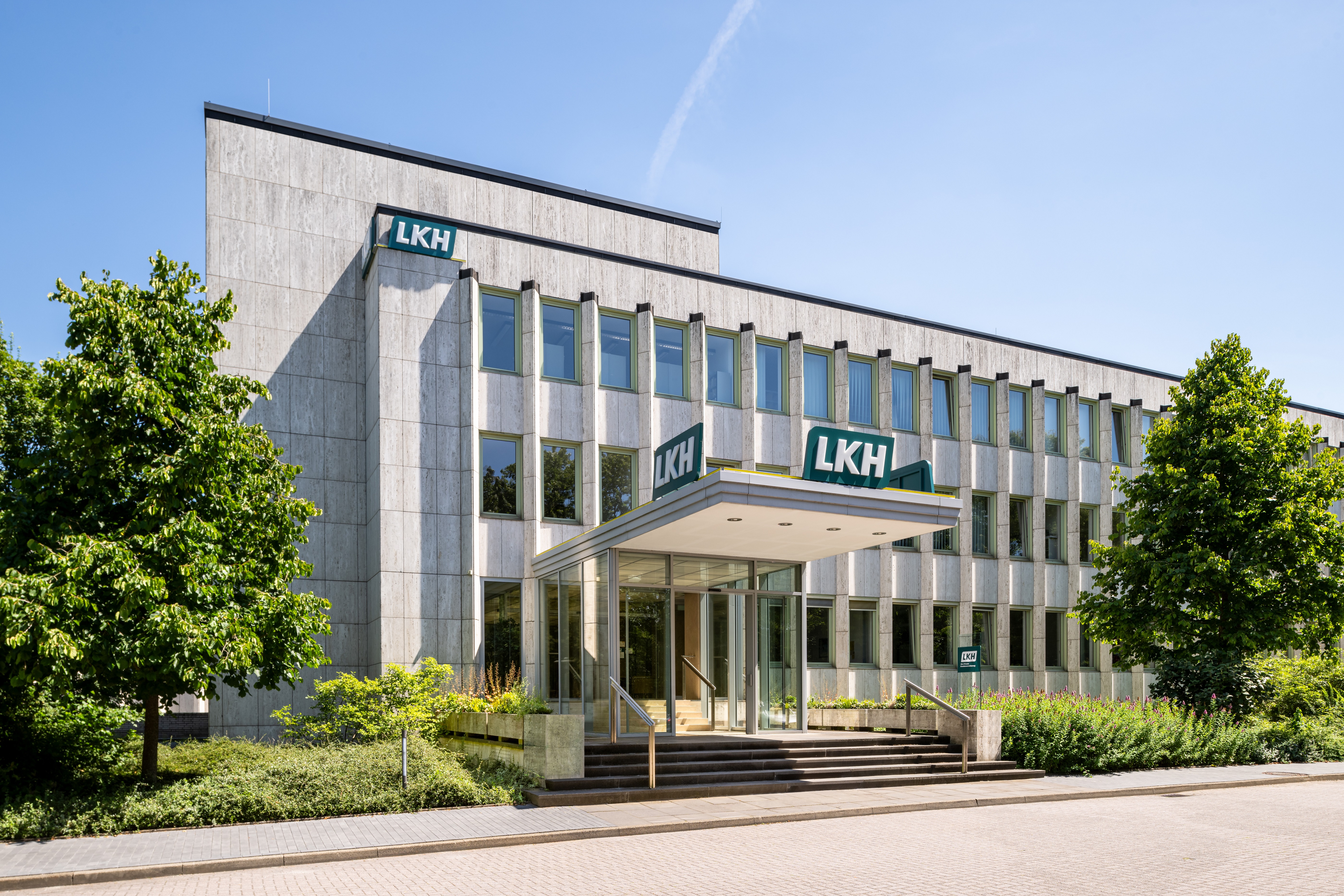 Hauptverwaltug der Landeskrankenhilfe, Haupteingang